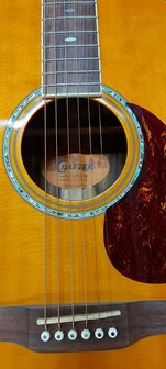  Crafter TA050-AM akoestische westerngitaar amber, parlor solid spruce 