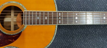  Crafter TA050-AM akoestische westerngitaar amber, parlor solid spruce 
