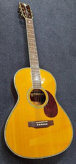 Crafter TA080/AM, Acoustic parlor guitar, solid Sitka spruce top
