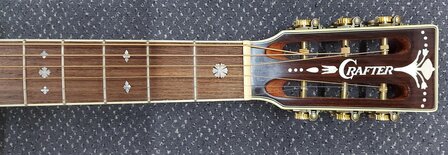 Crafter TA080/AM, Acoustic parlor guitar, solid Sitka spruce top