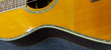 Crafter TA080/AM, Acoustic parlor guitar, solid Sitka spruce top