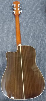 Luna Oracle Series Eclipse electro-akoestische gitaar