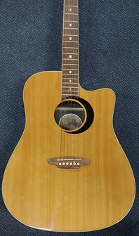 Luna Oracle Series Eclipse electro-akoestische gitaar