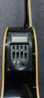 Beaverkreek Crossover BCX0SCE-BK, electro-akoestische klassieke gitaar