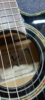 Beaverkreek Crossover BCX0SCE-BK, electro-akoestische klassieke gitaar