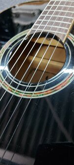 Beaverkreek Crossover BCX0SCE-BK, electro-akoestische klassieke gitaar