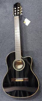 Beaverkreek Crossover BCX0SCE-BK, electro-akoestische klassieke gitaar