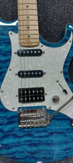 CORT E-Gitaar, G250DX, Transparent Blue