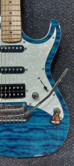 CORT E-Gitaar, G250DX, Transparent Blue