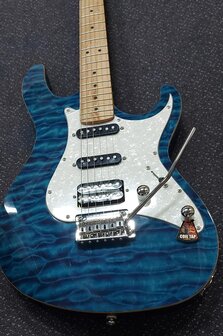 CORT E-Gitaar, G250DX, Transparent Blue
