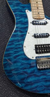 CORT E-Gitaar, G250DX, Transparent Blue