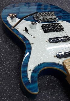 CORT E-Gitaar, G250DX, Transparent Blue