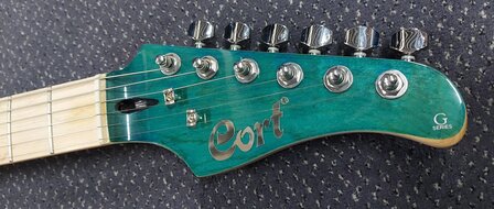 CORT E-Gitaar, G250DX, Transparent Blue