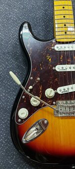 Vintage V6 lefthanded ReIssued Electric Guitar, Vintage Sunburst