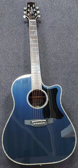 Takamine LTD-2021 Bluerose limited edition met koffer, laatste exemplaar en is op voorraad