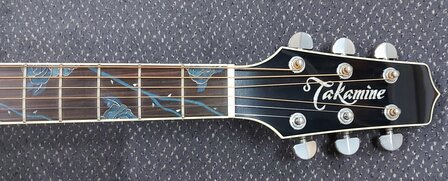 Takamine LTD-2021 Bluerose limited edition met koffer, laatste exemplaar en is op voorraad