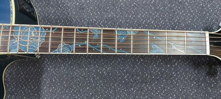 Takamine LTD-2021 Bluerose limited edition met koffer, laatste exemplaar en is op voorraad