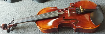 Viool 1/4 compleet met koffer, strijkstok en hars