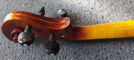 Viool 1/4 compleet met koffer, strijkstok en hars