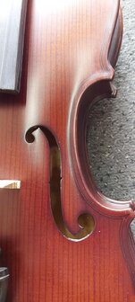 Viool 1/2 compleet met koffer, strijkstok en hars