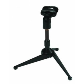 Microfoonstandaard inklapbaar tafelmodel Tripod