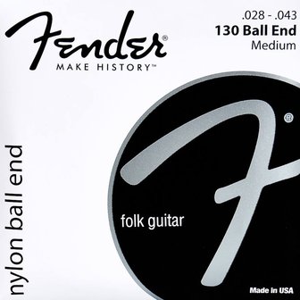 Fender snarenset klassiek, ball end