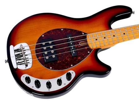 Sire Basses Z7 Marcus Miller mahogany 4-string active bass guitar, 3tone sunburst