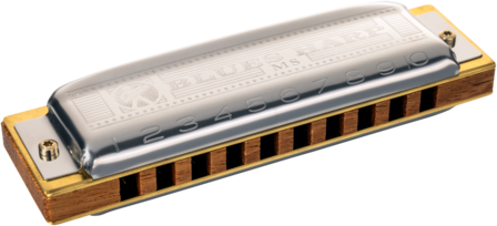 Hohner BluesHarp MS met case, div stemmingen