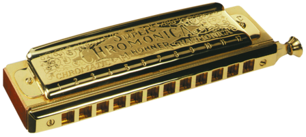 Hohner Chromonica 48 C goldplated 270/48