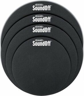 Evans Sound Off Mute in 10, 13 of 14 inch