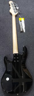 G&amp;L Tribute M2000 Black met maple toets