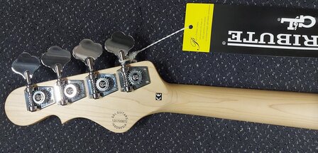 G&amp;L Tribute M2000 Black met maple toets