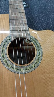 Salvador Student Series Nova CCE classic guitar cedar + sapele