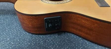 Salvador Cortez Iberia Series Luna stage guitar Fishman Clasica II