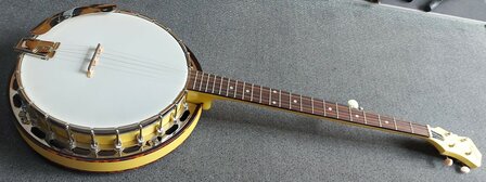 Recording King Banjo Starlight Sunbeam RKS-06-YE 5-snarig