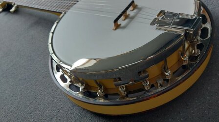 Recording King Banjo Starlight Sunbeam RKS-06-YE 5-snarig