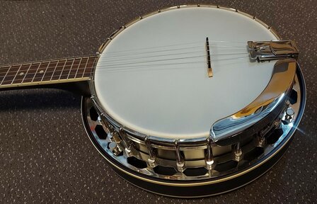 Recording King Banjo Starlight Resonator Midnight RKS-06-DBL 5-snarig