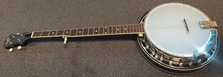 Recording King Banjo Starlight Resonator Midnight RKS-06-DBL 5-snarig