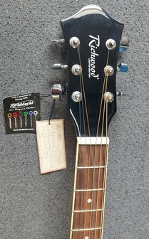 Richwood limited edition semi-ak, zwart, linkshandig