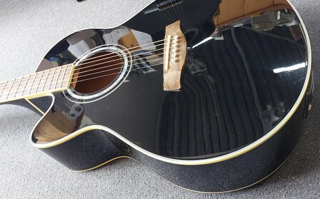 Richwood limited edition semi-ak, zwart, linkshandig