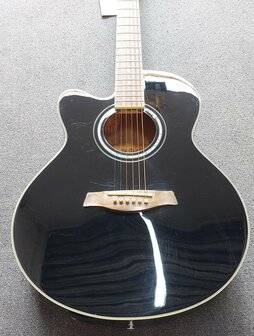 Richwood limited edition semi-ak, zwart, linkshandig