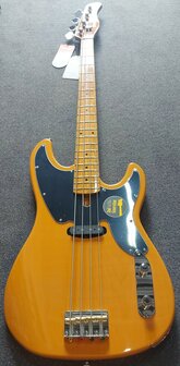Sire Basses D5+ Series Marcus Miller basgitaar, Butterscotch Blonde