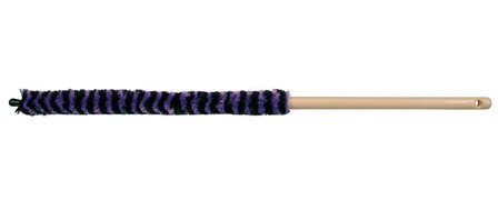 HW BCL padsaver / reiniger voor basklarinet, met houten greep, kleur rood