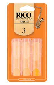 3 Rico rieten voor Tenorsax, maat 2.0, 2.5 of 3.0