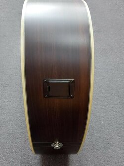 WALDEN Folkgitaar G800CE, Grand Auditorium Cut, massief, gesatineerd, EQ, electro-akoestisch met gigbag