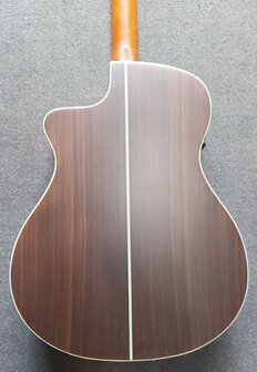 WALDEN Folkgitaar G800CE, Grand Auditorium Cut, massief, gesatineerd, EQ, electro-akoestisch met gigbag