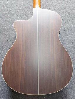 WALDEN Folkgitaar G800CE, Grand Auditorium Cut, massief, gesatineerd, EQ, electro-akoestisch met gigbag