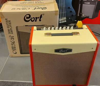 CORT Electr gitaarcombo, CM30R, Dark Red, 30 W