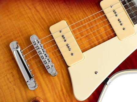 Sire Larry Carlton L7V Tobacco Sunburst met P90 soapbar elementen