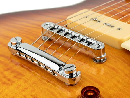 Sire Larry Carlton L7V Tobacco Sunburst met P90 soapbar elementen